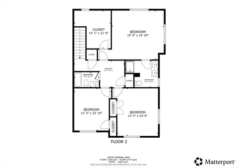 Floorplan - 2 Eagle Nest #B6-2, Clinton, MA 01510 photo 2 of 2