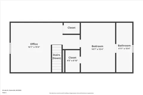 Floorplan - 83 Lake Dr, Barnstable, MA 02632 photo 2 of 2