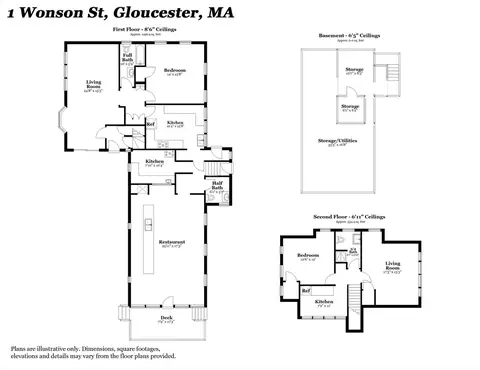 Floorplan - 1 Wonson St, Gloucester, MA 01930 photo 4 of 4