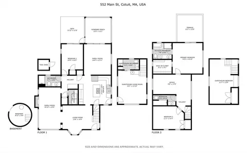 Floorplan - 552 Main St, Cotuit, MA 02635 photo 1 of 1