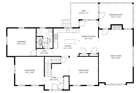 Floorplan - 259 Central Ave, Needham, MA 02494 photo 2 of 3