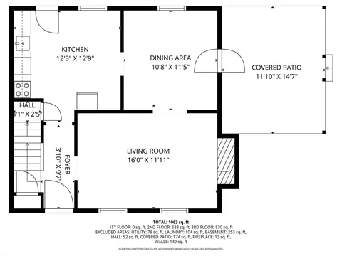Floorplan - 24 Butler Rd, Hingham, MA 02043 photo 2 of 4