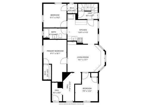 Floorplan - 207-209 White St, Springfield, MA 01108 photo 3 of 3