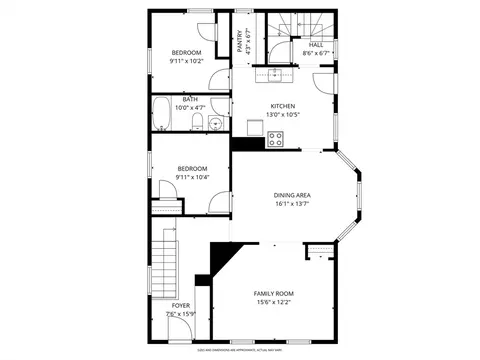 Floorplan - 207-209 White St, Springfield, MA 01108 photo 1 of 3