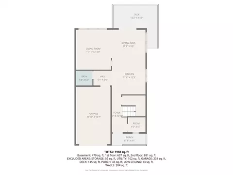 Floorplan - 2 Sterling Ln #2, Walpole, MA 02081 photo 3 of 4