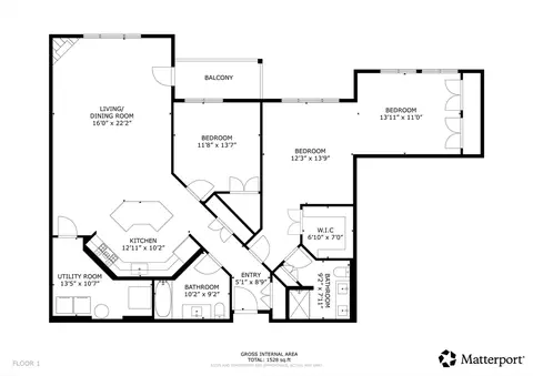 Floorplan - 269 Main St #U4001, Reading, MA 01867 photo 1 of 1
