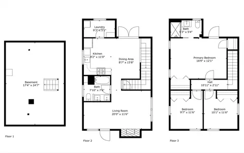 Floorplan - 883 Grinnell St, Fall River, MA 02721 photo 1 of 3