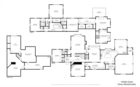 Floorplan - 10 Main St, Dover, MA 02030 photo 1 of 1