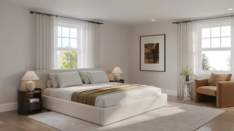 Bedroom - 278 Clinton Rd, Brookline, MA 02445 photo 2 of 2