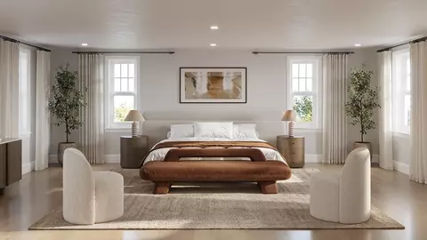 Bedroom - 278 Clinton Rd, Brookline, MA 02445 photo 1 of 2