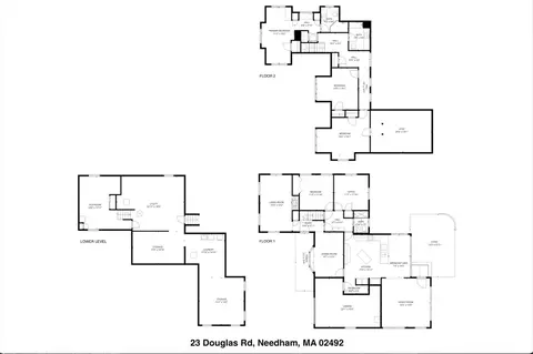 Floorplan - 23 Douglas Rd, Needham, MA 02492 photo 1 of 1