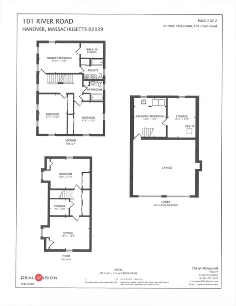 Floorplan - 101 River Rd, Hanover, MA 02339 photo 2 of 2
