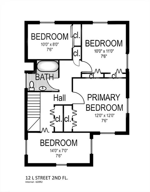 Floorplan - 12 L St, Hull, MA 02045 photo 2 of 2