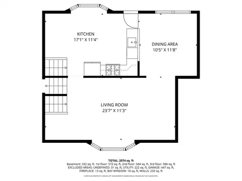 Floorplan - 84 Poulos Rd, Braintree, MA 02184 photo 3 of 3
