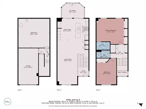 Floorplan - 8 Deer Path #8, Hudson, MA 01749 photo 1 of 2