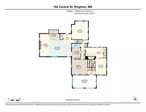 Floorplan - 102 Central St, Hingham, MA 02043 photo 1 of 3