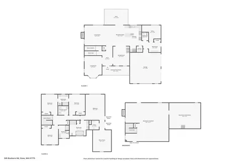 Floorplan - 249 Boxboro Rd, Stow, MA 01775 photo 1 of 1
