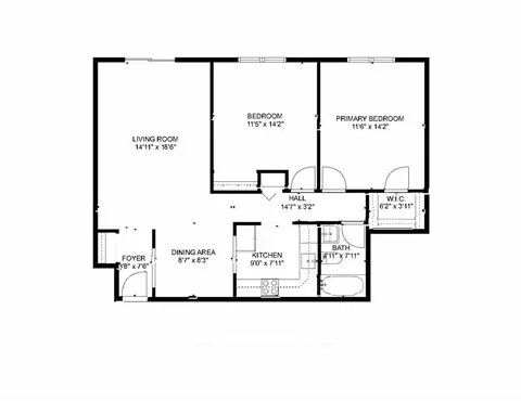 Floorplan - 159 Bittersweet Ln #103, Randolph, MA 02368 photo 2 of 2