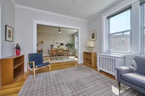 Living - 233 Freeman #4, Brookline, MA 02446 photo 2 of 3