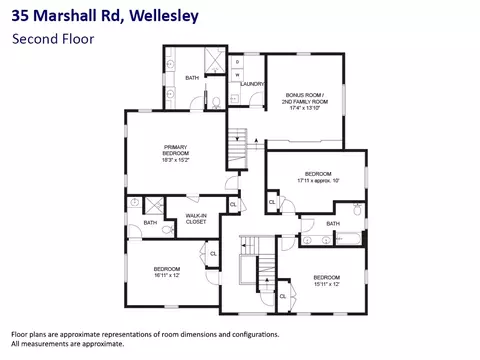 Floorplan - 35 Marshall Rd, Wellesley, MA 02482 photo 2 of 4