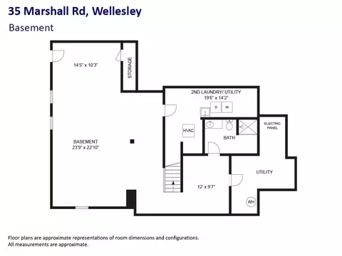 Floorplan - 35 Marshall Rd, Wellesley, MA 02482 photo 4 of 4