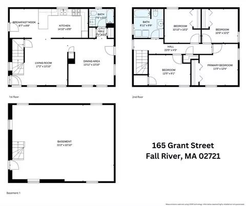 Floorplan - 165 Grant St, Fall River, MA 02721 photo 1 of 1