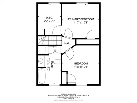 Floorplan - 8 12 Myrtle Sq, Gloucester, MA 01930 photo 2 of 3