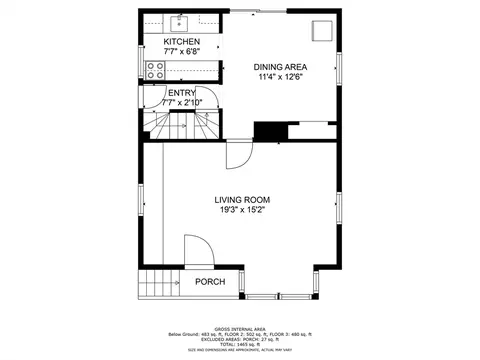 Floorplan - 8 12 Myrtle Sq, Gloucester, MA 01930 photo 1 of 3
