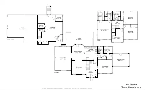 Floorplan - 77 Azalea Rd, Sharon, MA 02067 photo 1 of 1