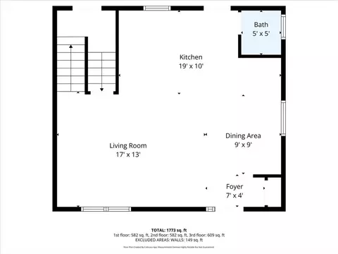 Floorplan - 525 Anthony St, Fall River, MA 02721 photo 1 of 3