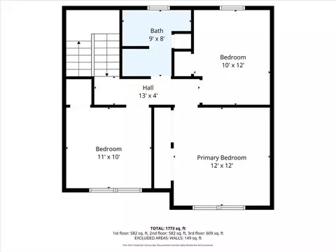 Floorplan - 525 Anthony St, Fall River, MA 02721 photo 2 of 3