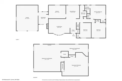 Floorplan - 30 Wildewood Dr, Canton, MA 02021 photo 1 of 1
