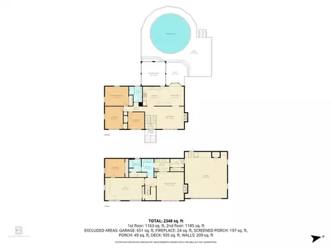 Floorplan - 115 Pilgrim Rd, Braintree, MA 02184 photo 1 of 3