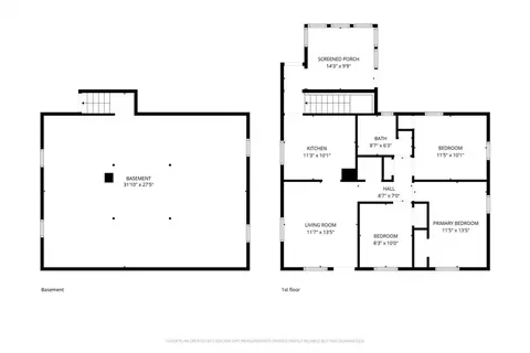 Floorplan - 17 Mcbride St, Springfield, MA 01104 photo 1 of 2