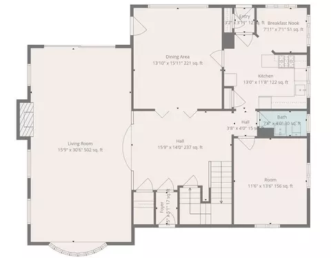 Floorplan - 1800 Robeson St, Fall River, MA 02720 photo 1 of 2