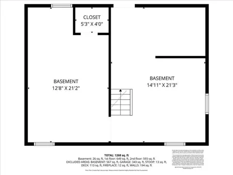 Floorplan - 12 Goddard, Fall River, MA 02720 photo 3 of 4