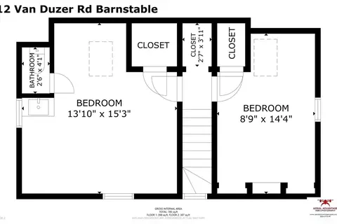 Floorplan - 12 Vanduzer Rd #8, Barnstable, MA 02630 photo 2 of 2