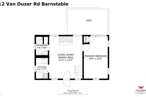 Floorplan - 12 Vanduzer Rd #8, Barnstable, MA 02630 photo 1 of 2