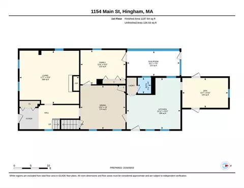 Floorplan - 1154 Main St, Hingham, MA 02043 photo 1 of 2