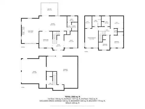 Floorplan - 1 Smith Rd, Sutton, MA 01590 photo 1 of 1