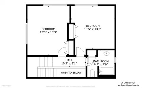 Floorplan - 26 Driftwood Cir, Mashpee, MA 02649 photo 3 of 4