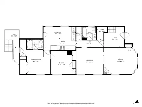 Floorplan - 166 Chestnut St #1, Brookline, MA 02445 photo 1 of 1
