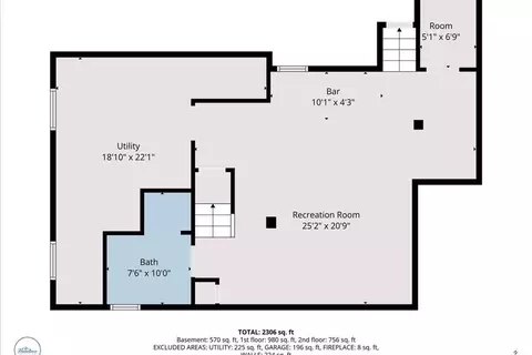 Floorplan - 4 Van St, Worcester, MA 01602 photo 2 of 4