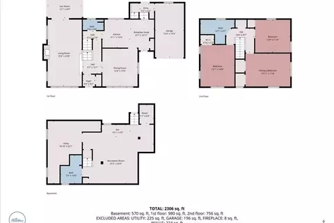 Floorplan - 4 Van St, Worcester, MA 01602 photo 1 of 4