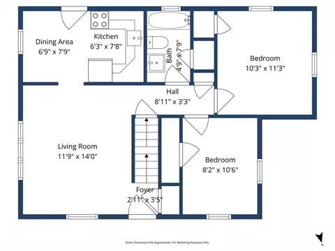 Floorplan - 1 Brookhaven Rd, Worcester, MA 01606 photo 1 of 4