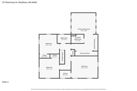 Floorplan - 277 Rosemary St, Needham, MA 02494 photo 2 of 2
