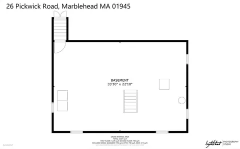Floorplan - 26 Pickwick Rd, Marblehead, MA 01945 photo 4 of 5