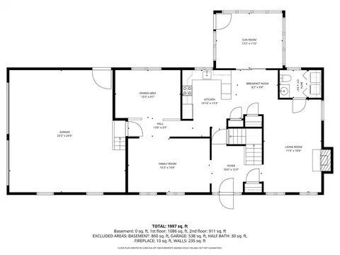 Floorplan - 3 Carl Rd, Walpole, MA 02081 photo 1 of 4