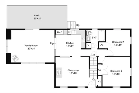 Floorplan - 80 Webster St, Douglas, MA 01516 photo 1 of 2