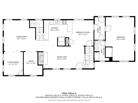 Floorplan - 302 Ames Way, Barnstable, MA 02632 photo 1 of 3